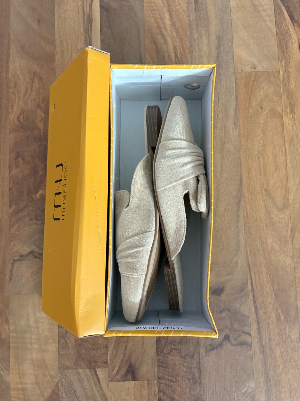 MIA Metallic Champagne Slip-On Mule